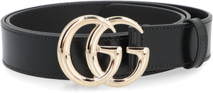 GUCCI Luxury Leather GG Marmont Belt - 6x4.7 cm Buckle Size