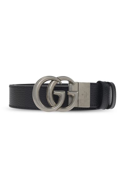 GUCCI Grained Leather Belt 3.5CM for Men