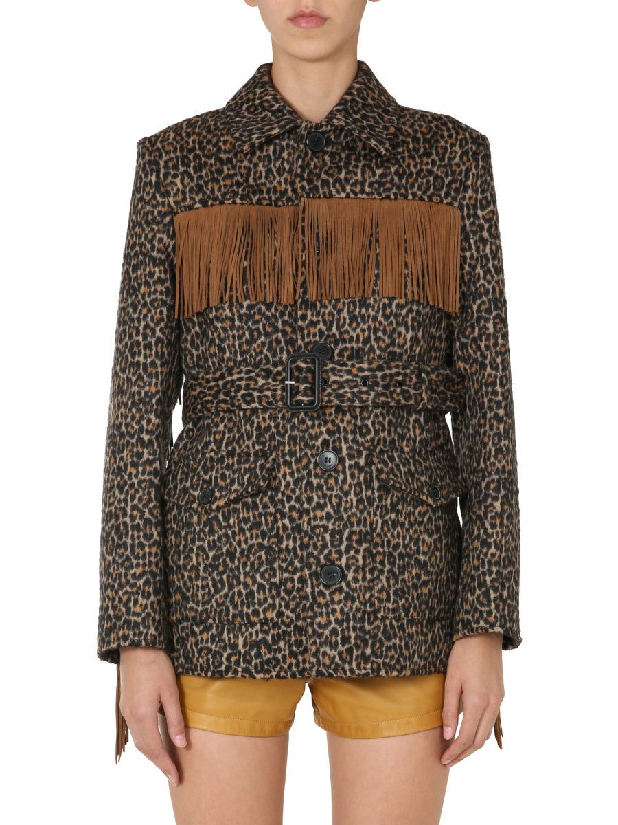 SAINT LAURENT Fringed Women's Jacket