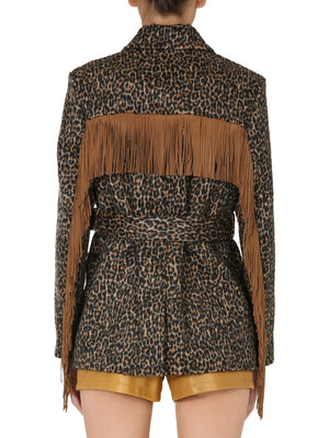 SAINT LAURENT Fringed Women's Jacket