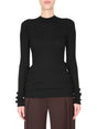 BOTTEGA VENETA Elongated Sleeve Polo Neck Sweater