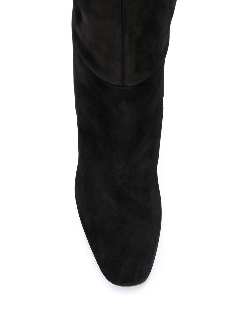 SAINT LAURENT Elegant Black Women's Leather Boots for Any Occasion