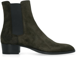 SAINT LAURENT Men's Chelsea Wyatt Booties