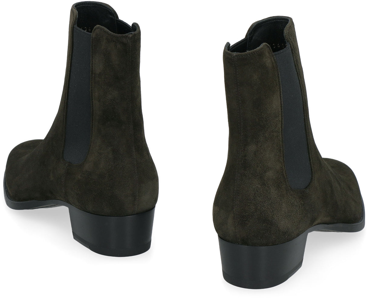 SAINT LAURENT Men's Chelsea Wyatt Booties