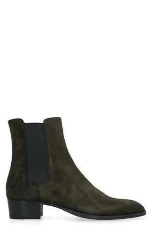 SAINT LAURENT Men's Chelsea Wyatt Booties