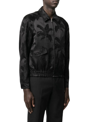 SAINT LAURENT Multicolor Raglan Elastic Teddy Jacket for Men - 2024 Collection