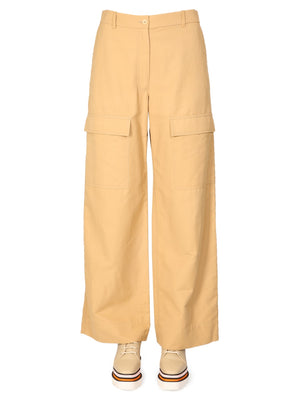 STELLA MCCARTNEY Wide Leg Cargo Pants for Women