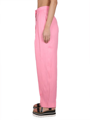 STELLA MCCARTNEY High Waist Carrot Fit Pants