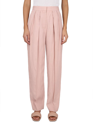 STELLA MCCARTNEY Soft Pants with Hook and Eye Closure