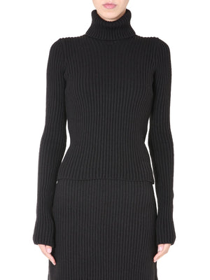 BOTTEGA VENETA Women’s Turtleneck Sweater with Long Sleeves