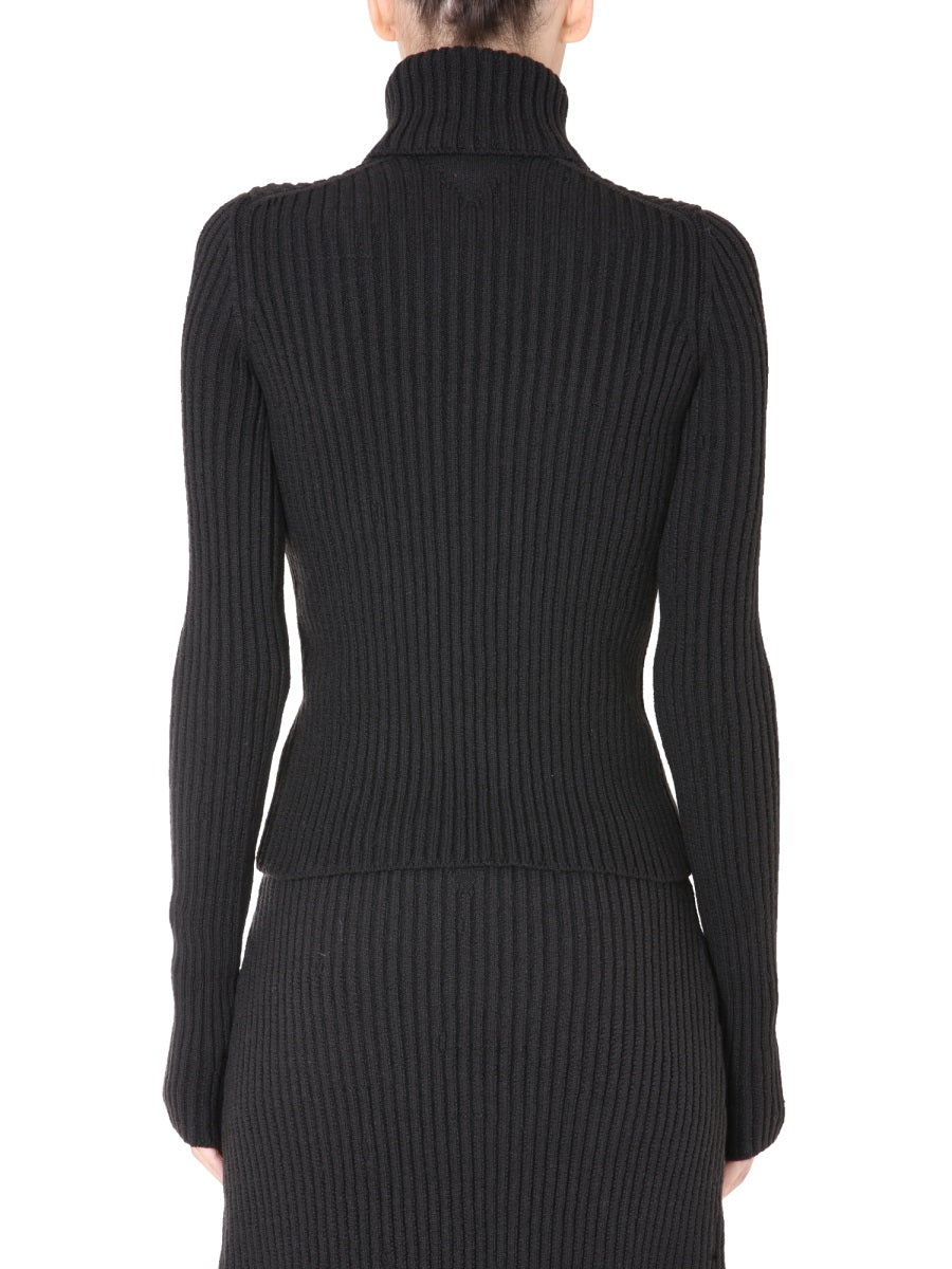 BOTTEGA VENETA Women’s Turtleneck Sweater with Long Sleeves