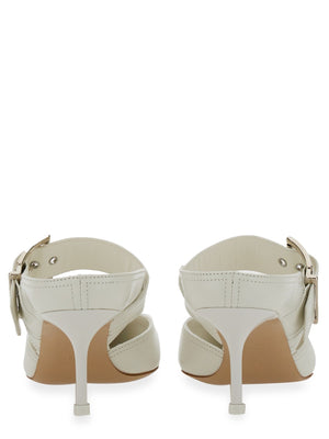 ALEXANDER McQUEEN Punk Sandal with Buckle - 6.5 cm Stiletto Heel