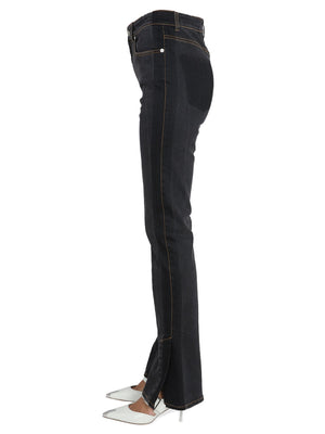 ALEXANDER McQUEEN Wide Leg Women's Jeans