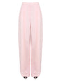 ALEXANDER McQUEEN Wide Leg Trousers with Concealed Front Closure