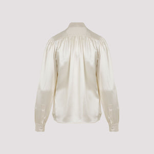 SAINT LAURENT Elegant Silk Blouse for Women