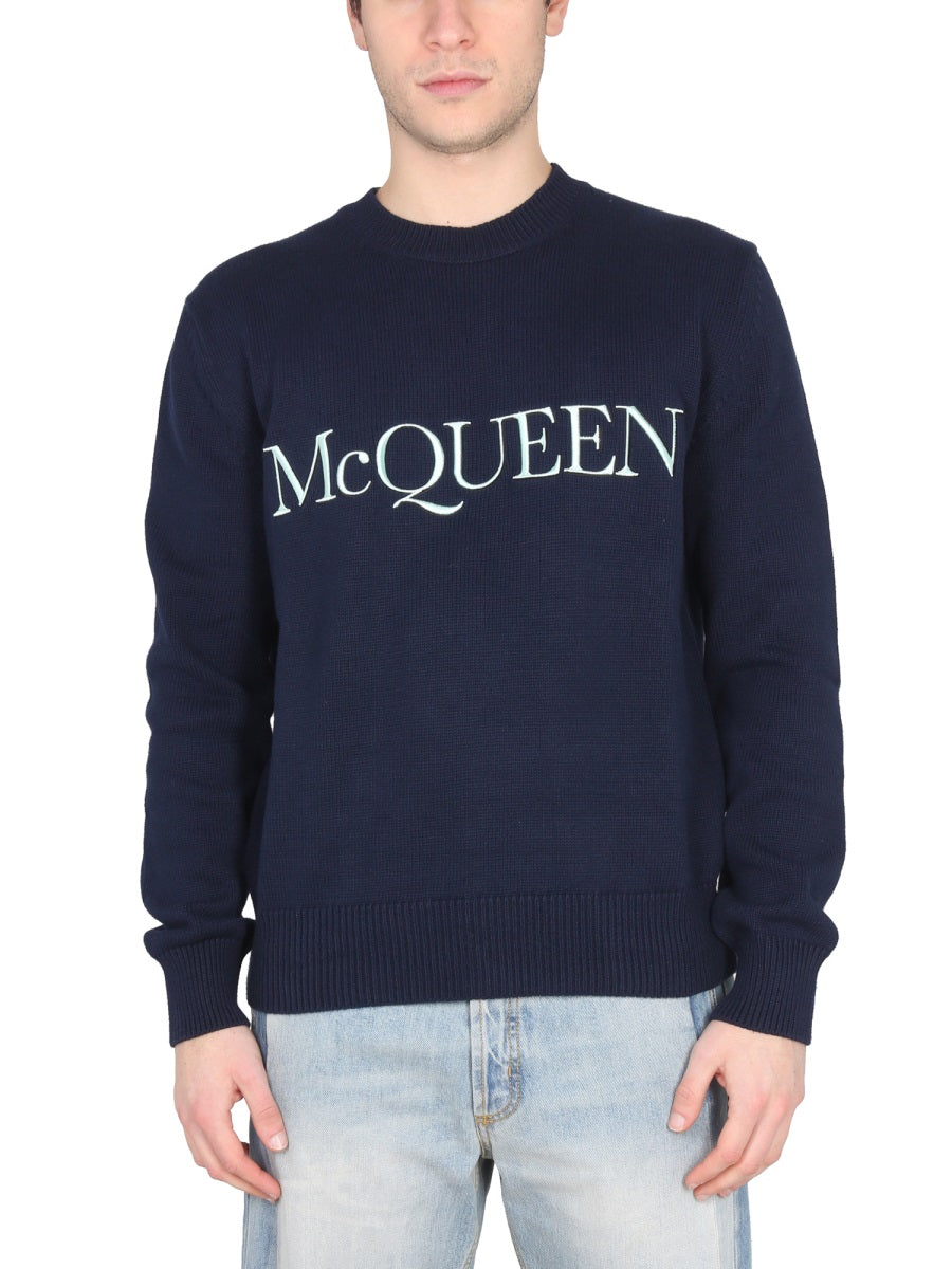 ALEXANDER MCQUEEN Embroidered Logo T-Shirt