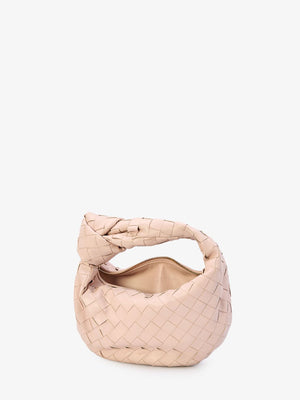 BOTTEGA VENETA ミニジョディ ナッパレザー ブラウン ハンドバッグ