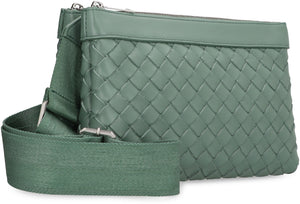 BOTTEGA VENETA Mini Intrecciato Duo Crossbody Handbag