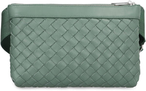 BOTTEGA VENETA Mini Intrecciato Duo Crossbody Handbag