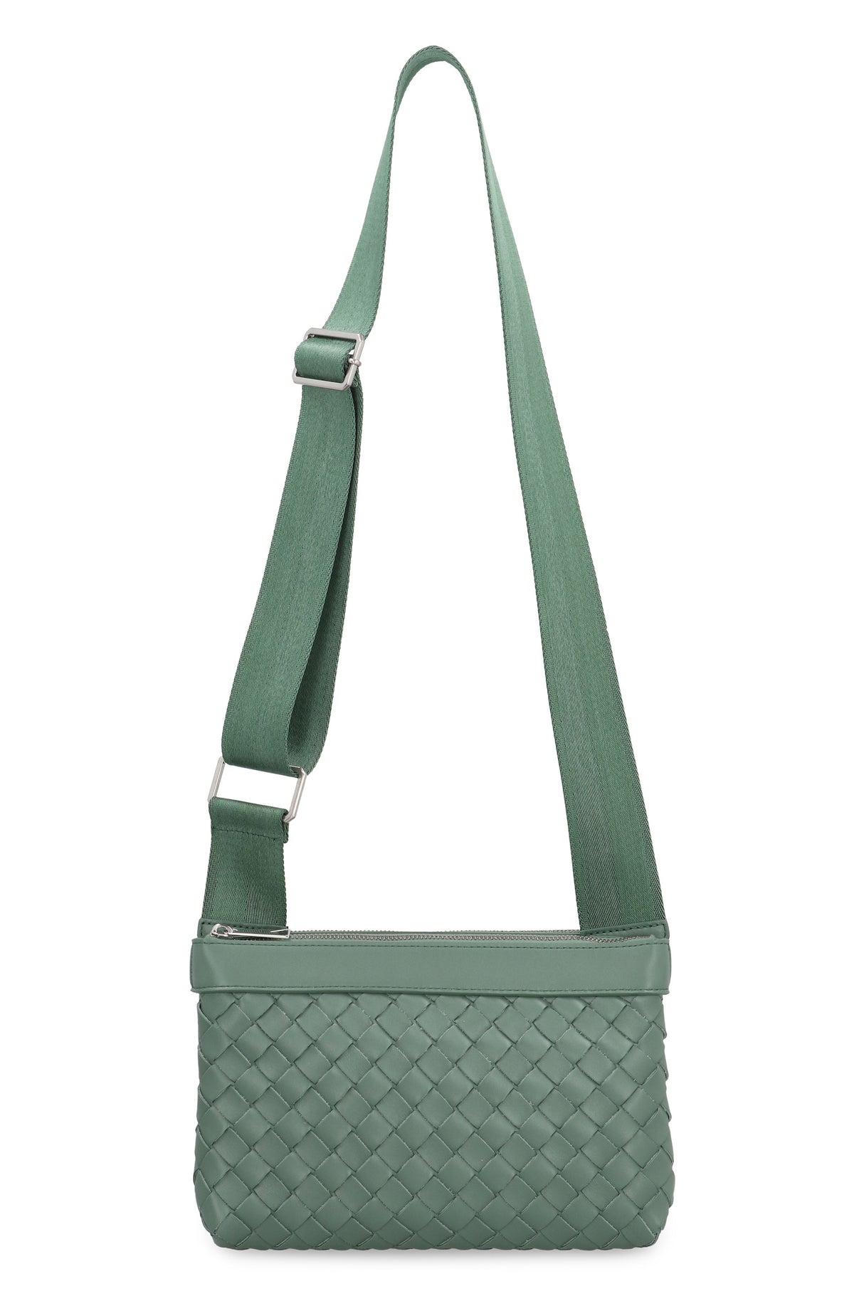 BOTTEGA VENETA Mini Intrecciato Duo Crossbody Handbag