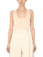 BOTTEGA VENETA Sleeveless Round Neck Light Sweater for Women