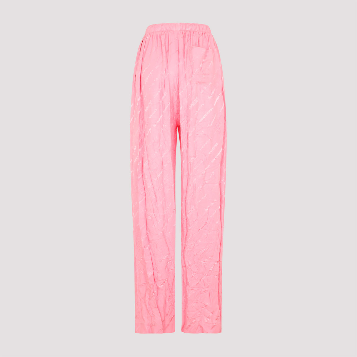 BALENCIAGA Wide Leg Jacquard Trousers