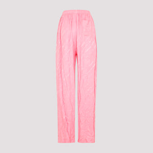 BALENCIAGA Wide Leg Jacquard Trousers