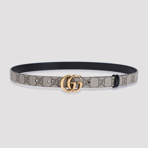 GUCCI Reversible Leather Belt - 2CM