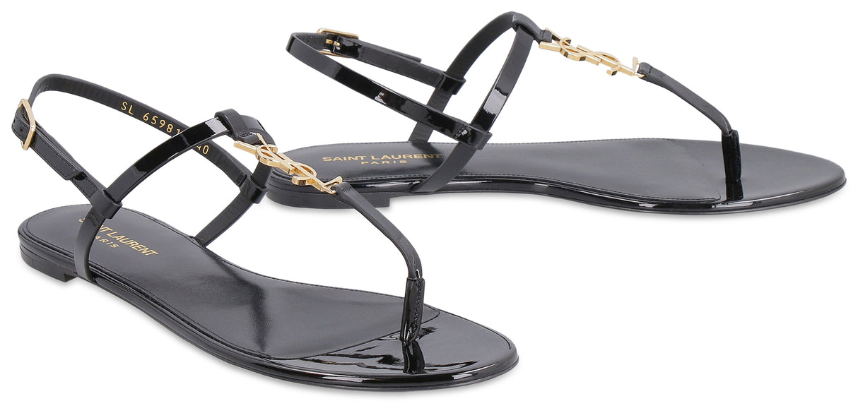 SAINT LAURENT Cassandra Mini Sandals for Women