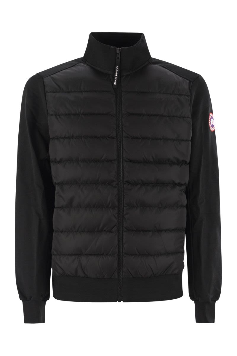 CANADA GOOSE Hybrid Fleece Jacket with Padded Panel for Men