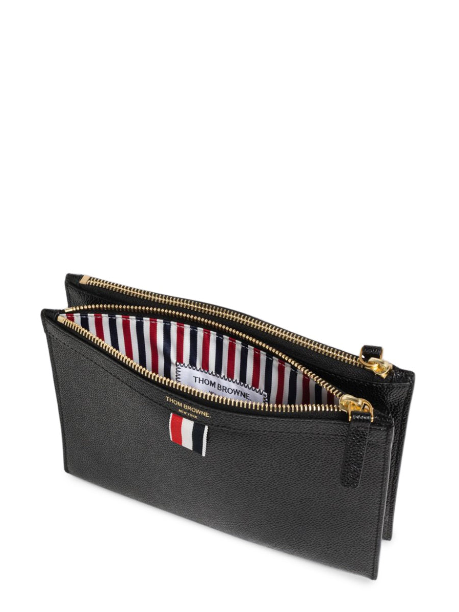 THOM BROWNE Mini Adjustable Crossbody Document Holder