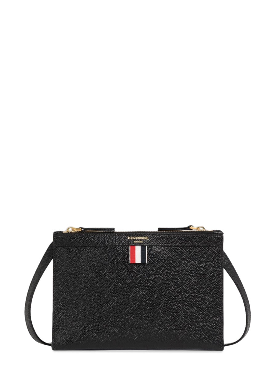 THOM BROWNE Mini Adjustable Crossbody Document Holder