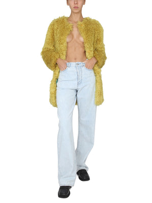 BECAGLI SINCE 1994 Chic Faux Fur Jacket