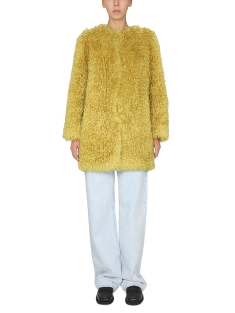 BECAGLI SINCE 1994 Chic Faux Fur Jacket