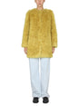 BECAGLI SINCE 1994 Chic Faux Fur Jacket