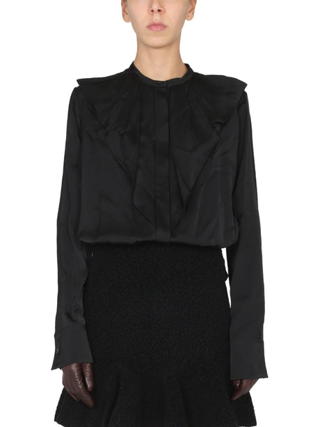 JIL SANDER Ruffled Front Closure Shirt for Women