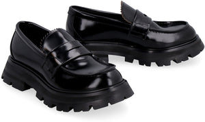 ALEXANDER MCQUEEN Wander Leather Loafers for Women