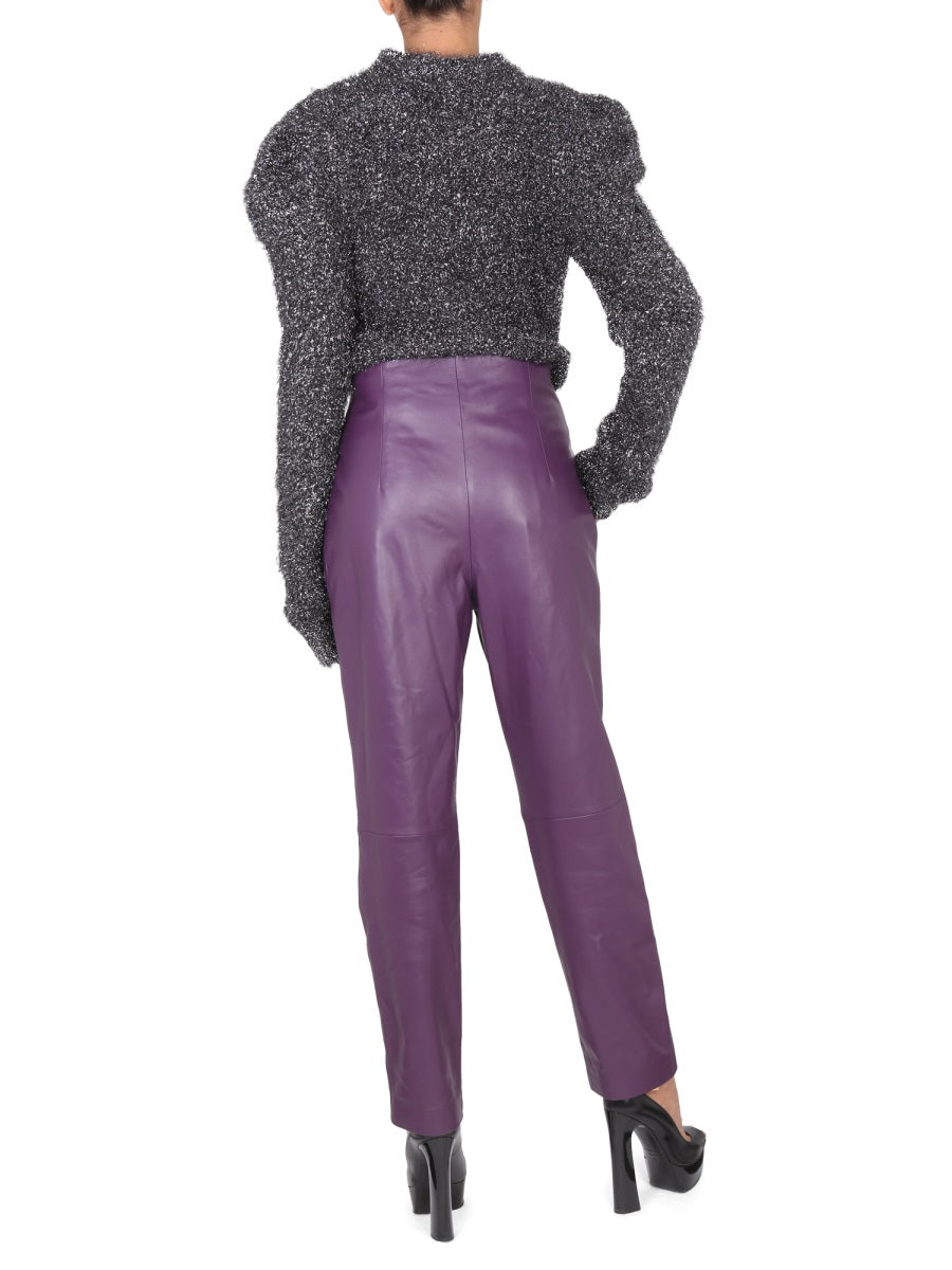 ALBERTA FERRETTI Chic Tassel Trousers for Women - FW25