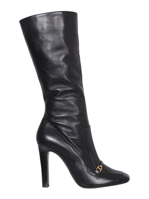 SAINT LAURENT Women's Camden Mini Boots with 10.5 cm Heel