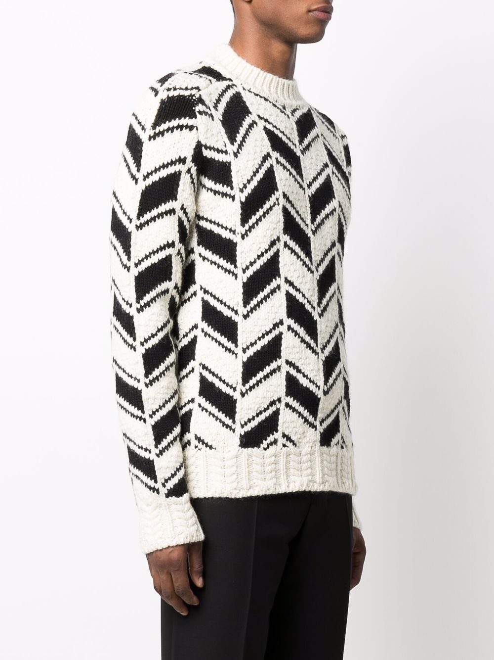 Men's Hammer Sleeve Round Neck Sweater - FW21 Collection