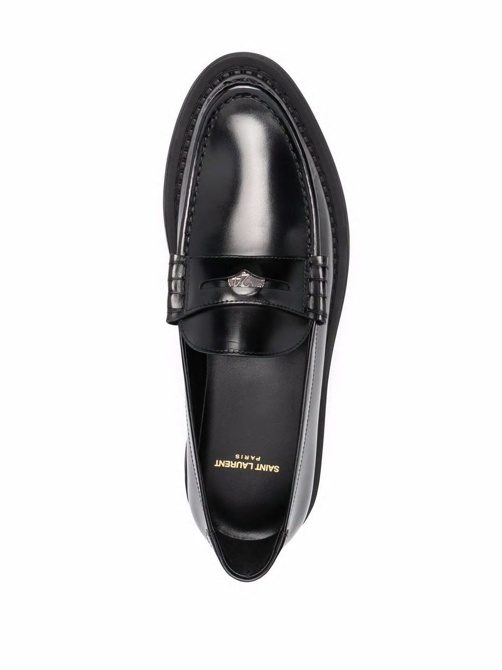 SAINT LAURENT Teddy Penny Loafer - Men's Classic Elegance