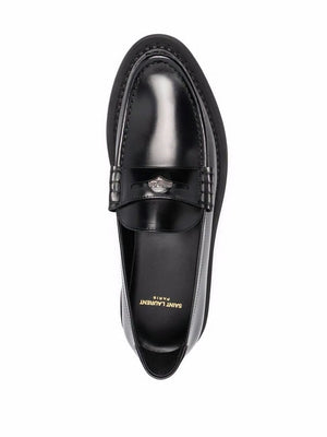 SAINT LAURENT Teddy Penny Loafer - Men's Classic Elegance