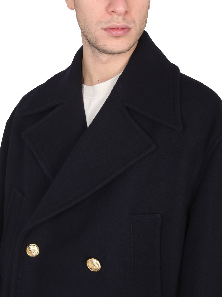 PALM ANGELS Double-Breasted Wool Blend Jacket - Fall 2025 Edition