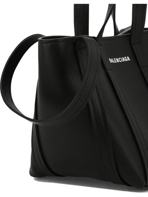 BALENCIAGA オシャレ女子向け多機能ブラックレザーショルダーバッグ