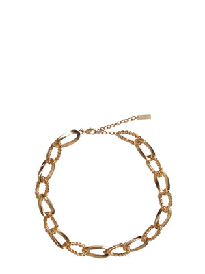 SAINT LAURENT Mini Cable Chain Necklace