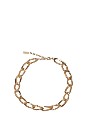 SAINT LAURENT Mini Cable Chain Necklace