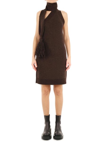 BOTTEGA VENETA One Shoulder Mini Dress