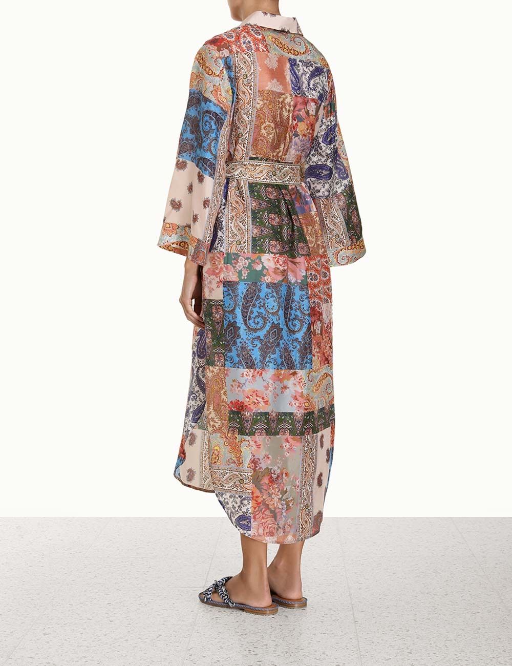 ZIMMERMANN Chic Midi Shirt Dress for Women - Fall/Winter 2023