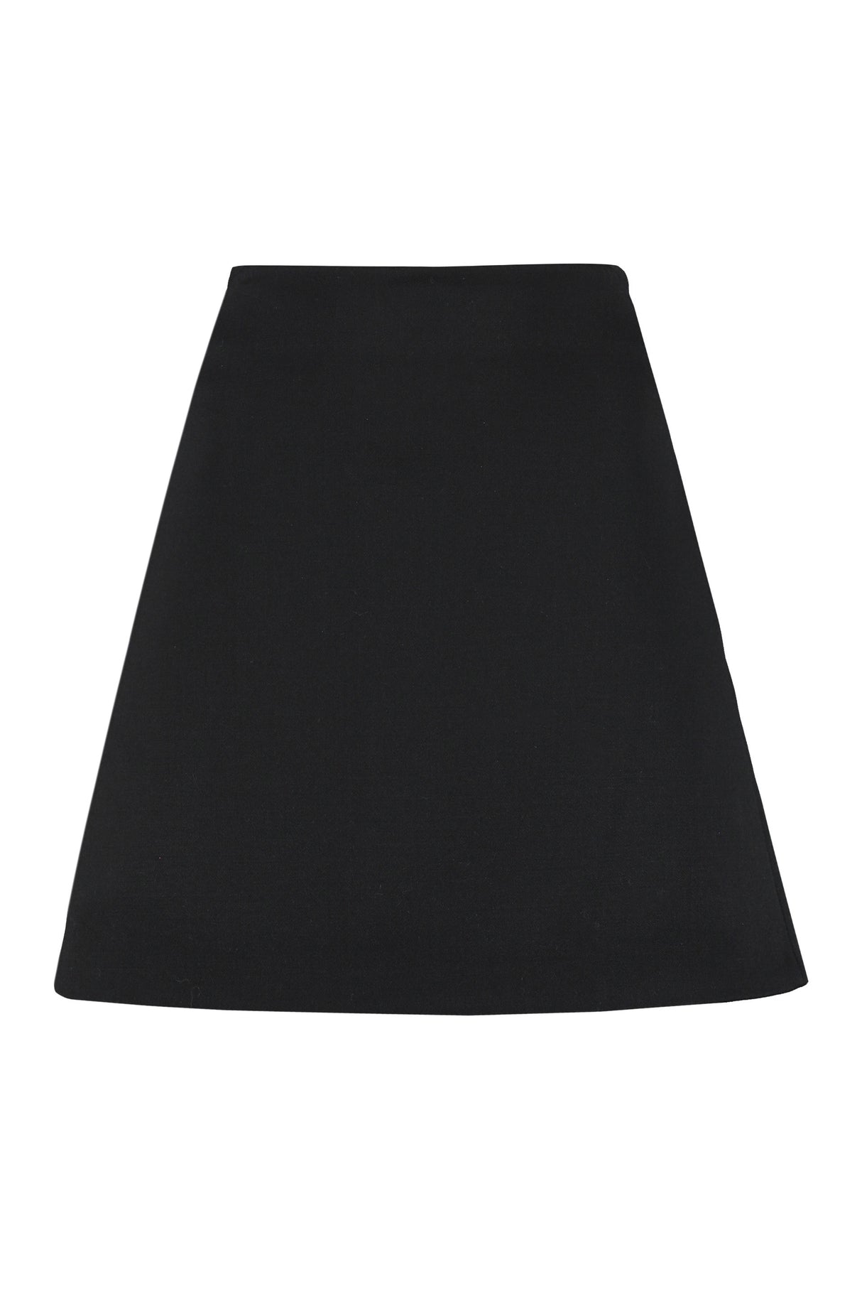 BOTTEGA VENETA Wool Mini Skirt with Godet Construction