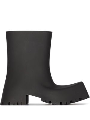 BALENCIAGA Trooper Block-Heel Rubber Boots - Men